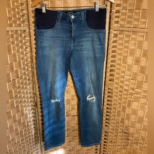 J Brand Maternity Mama J Catch Destruct Jeans
